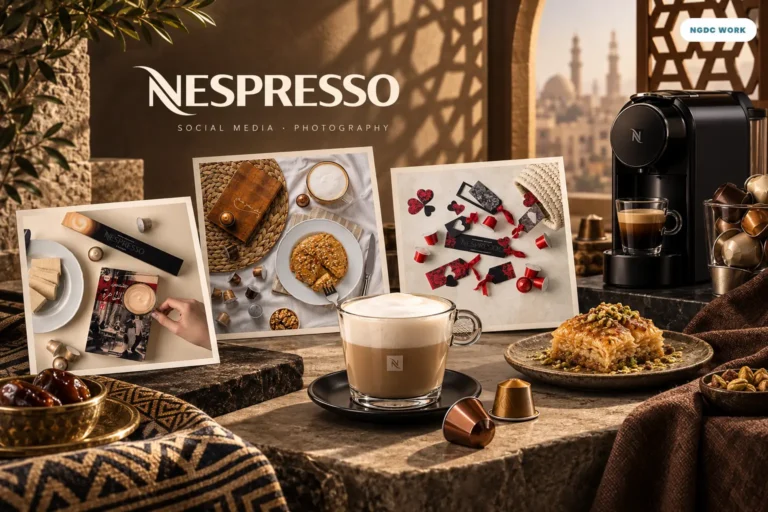 Nespresso — محتوى وتصوير المنتجات